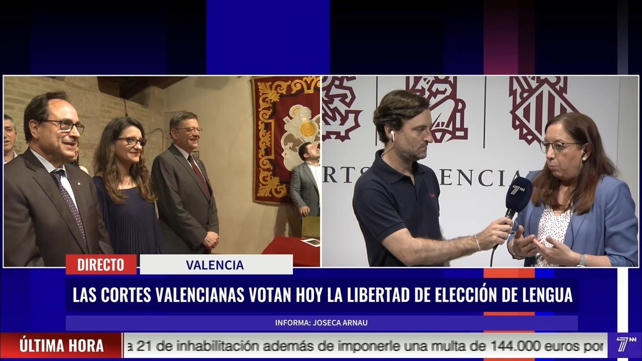Llanos Massó (VOX) sobre la persecución del castellano en las aulas valencianas