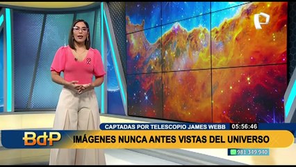 Astrónomo sobre fotos del universo: "es un pedacito de cielo, imagínense lo que falta ver"