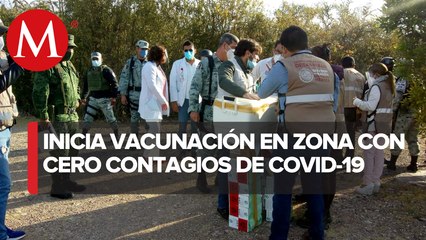 Llegan vacunas anticovid a la zona Mixe en Oaxaca