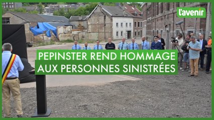Pepinster rend hommage aux sinistrés