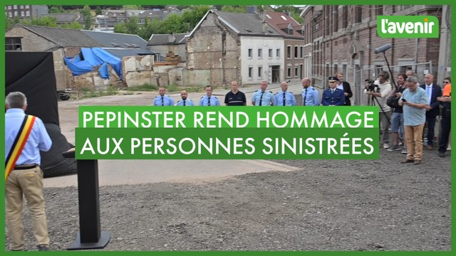 Pepinster rend hommage aux sinistrés