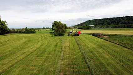En immersion au volant de l'ensileuse