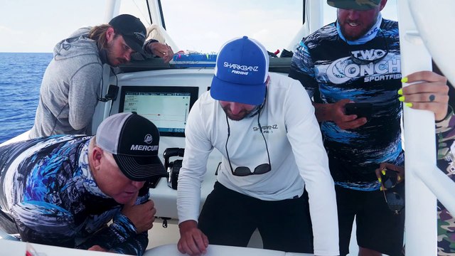 Sharkbanz Zeppelin Repelling Sharks on a Two Conchs Fishing Trip