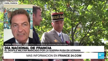 Pascal Drouhaud: "La celebración del 14 de julio en Francia es dedicada a enviar mensajes"