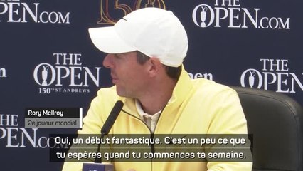 The Open Championship - McIlroy : "Un début fantastique"