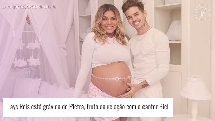 Tays Reys e Biel mostram quarto da filha, Pietra, e explicam decoração do ambiente. Veja!