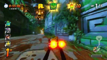 Tiger Temple CTR Challenge Letter Locations - Crash Team Racing Nitro-Fueled