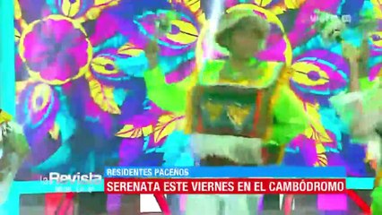 Residentes paceños invitan a sus festejos en el Cambódromo