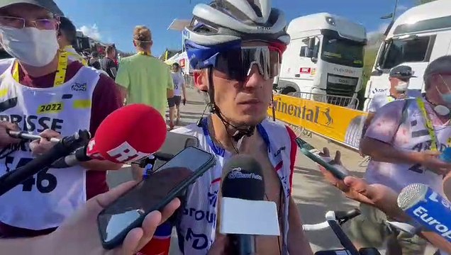 Tour de France 2022 - Valentin Madouas : Je pense que l'on peut être satisfait à la sortie des Alpes