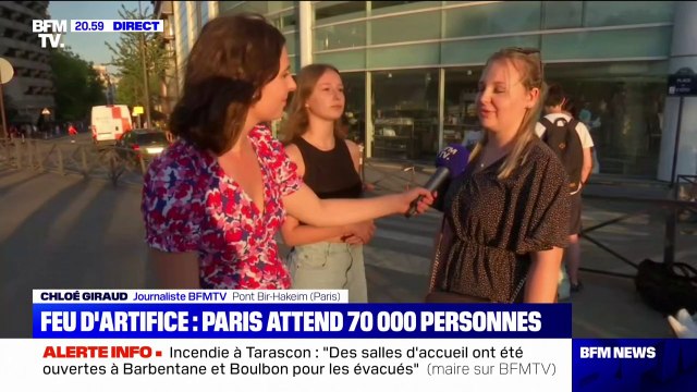 Paris attend 70.000 personnes pour le feu d'artifice du 14-Juillet