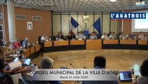 Vidéo - Compte rendu intégral et en images du conseil municipal du Mardi 12 juillet 2022