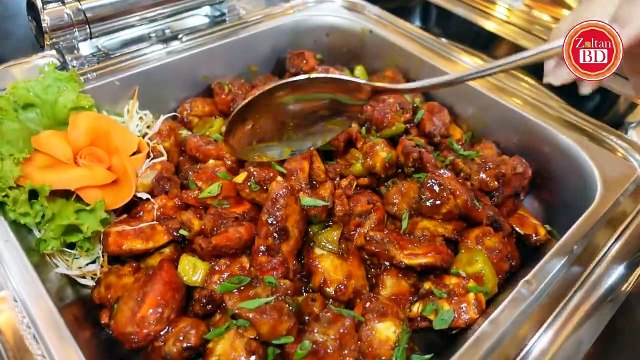 Buffet of 130 items including octopus and oysters. The Cafe Rio