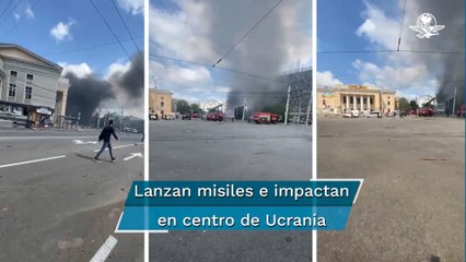 Misiles impactan centro de Ucrania y dejan al menos 20 muertos; “acto de terrorismo”: Zelensky