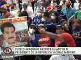 Pueblo de Aragua se moviliza en respaldo a las políticas económicas del Gobierno Bolivariano