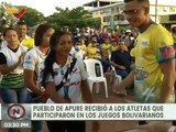 Pueblo de Apure recibió a medallistas de los Juegos Bolivarianos Valledupar 2022
