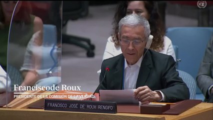 Intervención de Francisco de Roux en la presentación del Informe Final en Naciones Unidas
