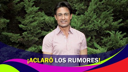 Fernando Colunga aclara rumores sobre sus preferencias