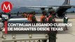 Llega al AIT tercer vuelo con cuerpos de migrantes muertos en San Antonio, Texas