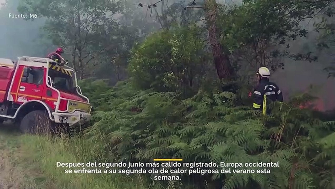 Más de 6.500 personas evacuadas por incendios forestales en el suroeste de Francia