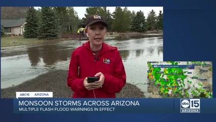 Monsoon rain brings heavy flooding to Flagstaff