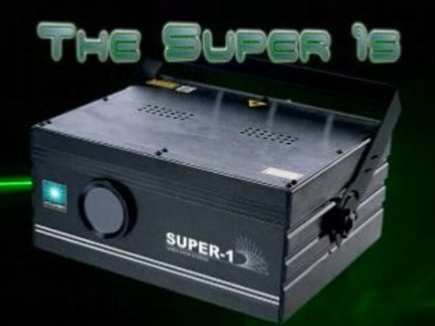 Super 1 Laser Projector with ILDA Port 20Kpps Scanner, Onboa