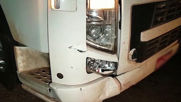 Colisão na BR-369 proximidades do Trevo Cataratas deixa ferido