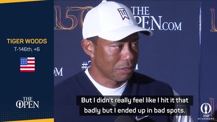 Tiger ready for a big Friday to make The Open cut