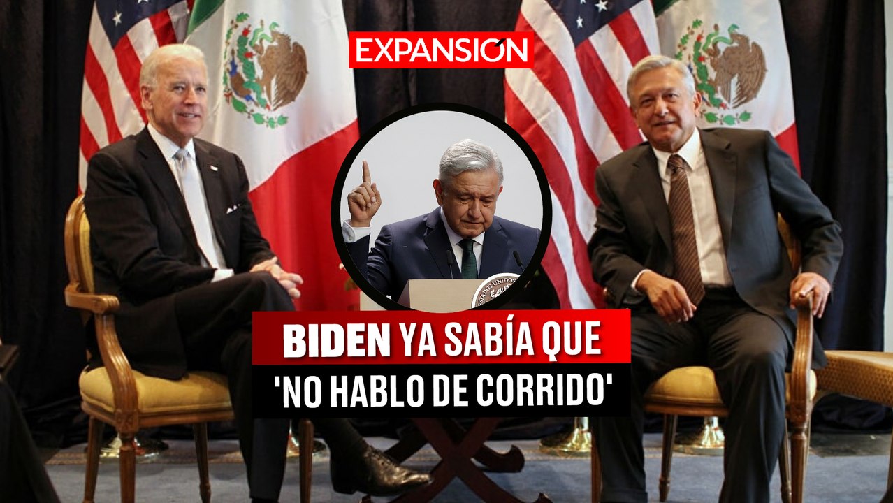AMLO ADVIRTIÓ a JOE BIDEN que 'NO HABLA de CORRIDO' | ÚLTIMAS NOTICIAS