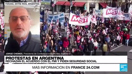 Jorge Chemes: "Hay una gran incertidumbre en el sector agropecuario argentino"