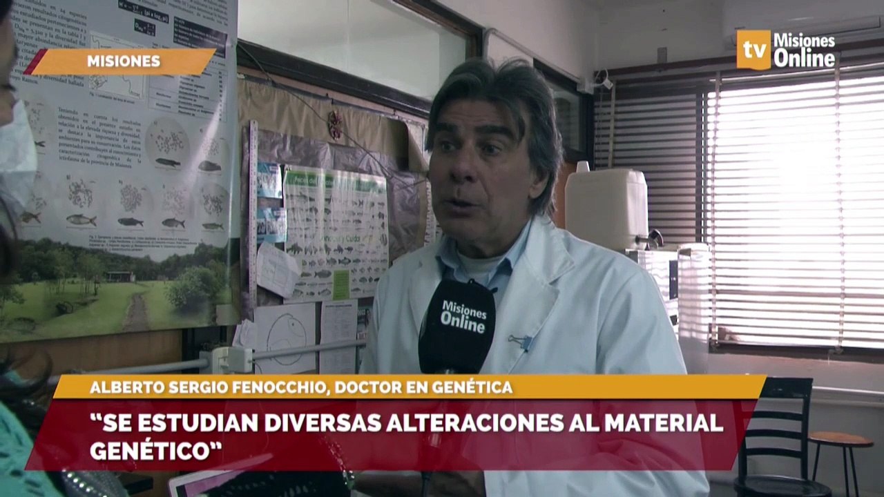 Laboratorio FCEQYN  investigación genética de plantas medicinales y peces de la región
