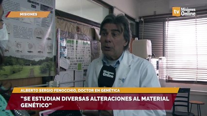 Laboratorio FCEQYN  investigación genética de plantas medicinales y peces de la región
