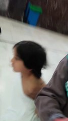 Baby Children Do Sunnah of Hazrat Hajra for Watering Ismael | Running Between Green Lights of Safa and Marwa