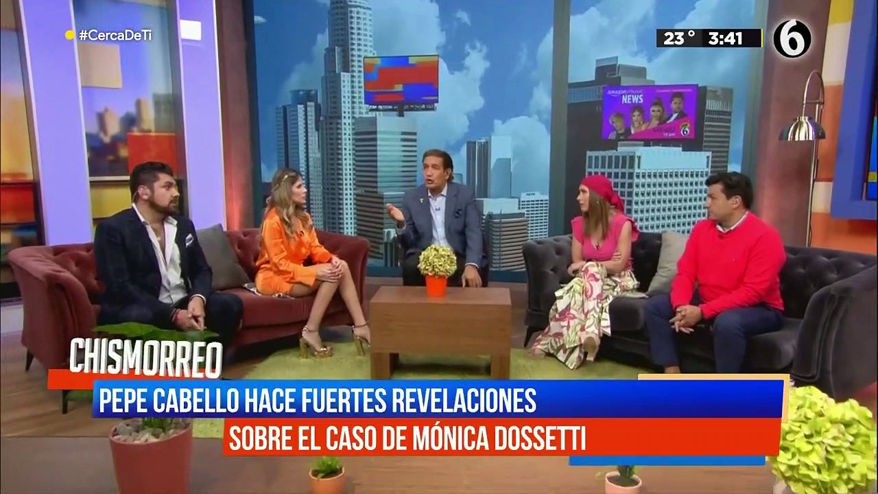"Él sabía que había cámaras": Hermano de Mónica Dossetti sabía que era grabado