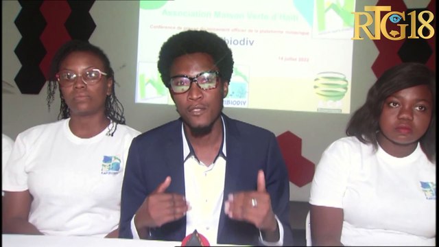 Responsab Maison Verte d'Haïti yo lanse ofisyèlman nouvo pwojè yo ki batize Karibiodiv