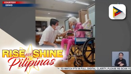 GOVERNMENT AT WORK | Centenarian sa Antipolo na hindi pa nakukuha ang P100-K benepisyo, tinulungan ng DSWD; Mga ‘BasuHero’ ng QC, puspusan ang paglilinis vs. Dengue