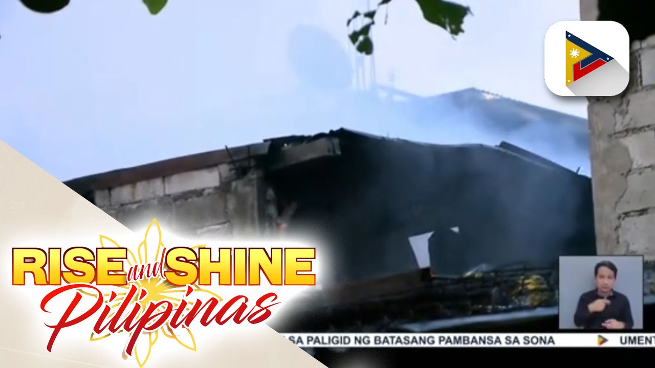2 sugatan sa sunog sa Brgy. Santa Ana, Pateros; Ilan sa mga lumikas na residente, bumalik na sa tahanan