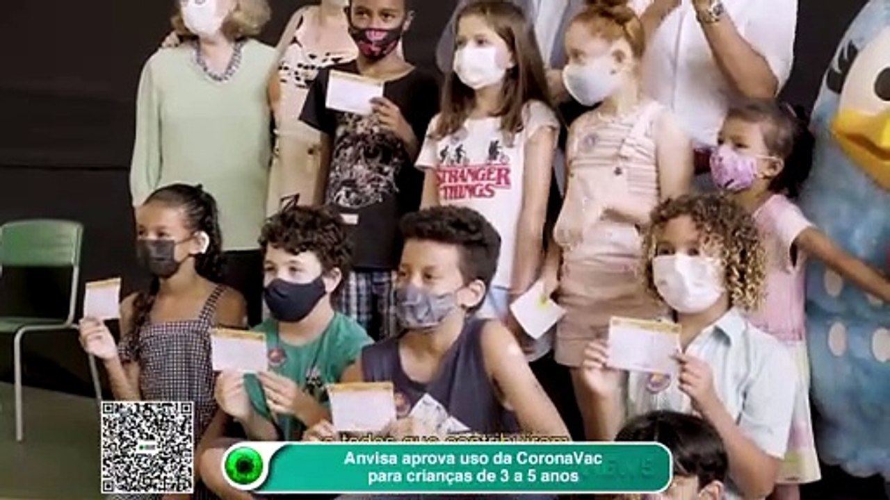 CoronaVac: Anvisa aprova uso vacina para crianç...