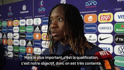 Bleues - Sarr : "Très fière de gagner un 14 juillet"