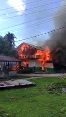 Kebakaran Tiga Rumah Dan Satu Perahu Viber Di Kabupaten fak-fak,Pb