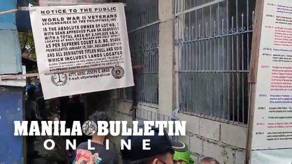 Quezon City DPOS, PNP evicts informal settlers at  Purok 5, Old Balara