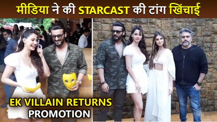 Media In Masti Mood, Teases The Starcast Of Ek Villain Returns | Disha, Tara, Arjun