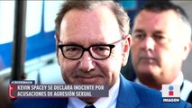 Kevin Spacey se declara inocente por acusaciones de agresión sexual