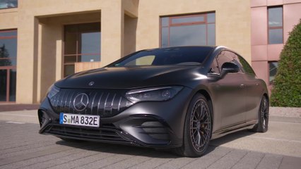 Mercedes-AMG EQE 53 4MATIC Design in graphite grey