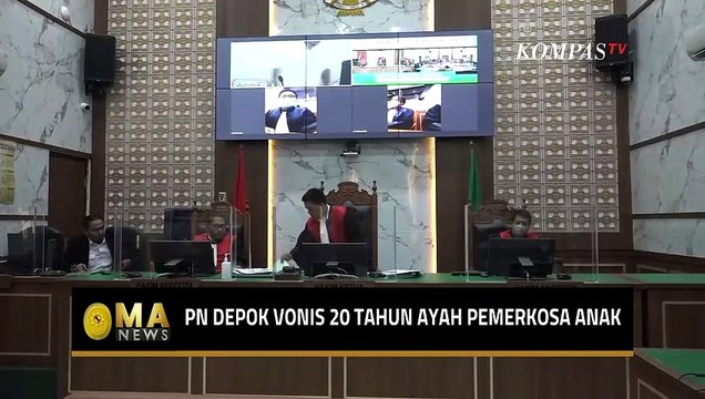 Ayah Perkosa Anak Kandung, PN Depok Jatuhkan Hukuman 20 Tahun Penjara