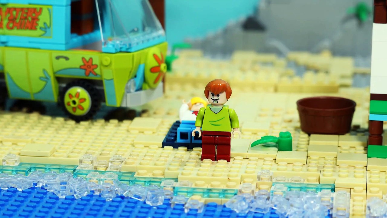 MAKING LEGO SHARK SASHIMI IRL ASMR Mukbang Seafood | Stop Motion Video