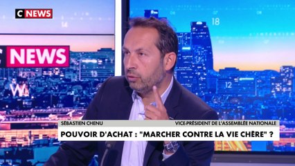 Sébastien Chenu : «Cette politique des chèques n’est pas une politique»