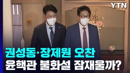 [더뉴스] '권성동-장제원' 오찬 회동...'불화설' 수그러드나? / YTN