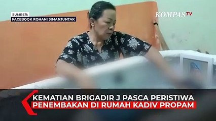 Tangis Ibu Brigadir J Pecah di Depan Peti Jenazah: Terimalah Anakku Ya Tuhan