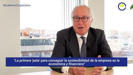 Juan María Nin: "Tenemos que asegurar que el gobierno de la empresa consiga los mejores resultados"
