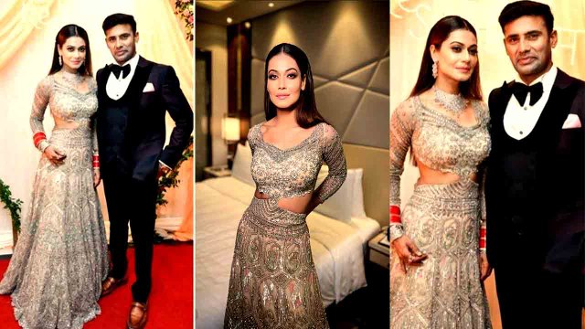 Payal Sangram Reception: Payal Rohatgi और Sangram Singh के Reception photo viral, watch Guest list